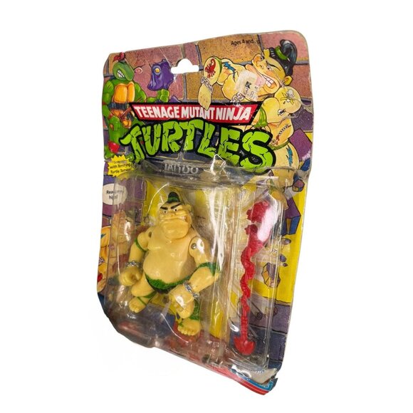 Teenage Mutant Ninja Turtles Tattoo Toy Figure Playmates 1991 Vintage Collectibl - Picture 4 of 8